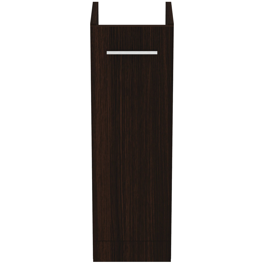 Ideal Standard i.Life A Slimline Pedestal Unit 225 x 260mm 1 Door Coffee Oak