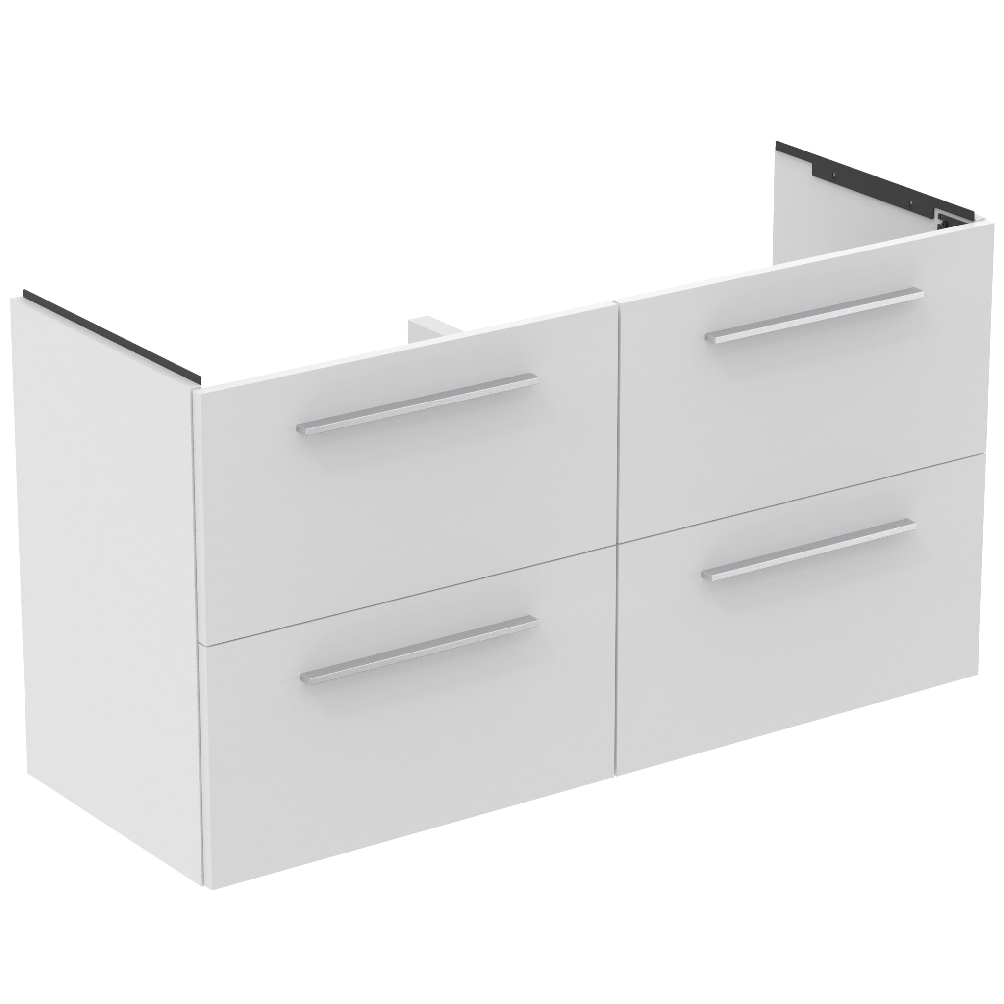 Ideal Standard I-life Basin unit 1200 x 440 x 630 mm in Matt White 4 drawer T5513DU.
