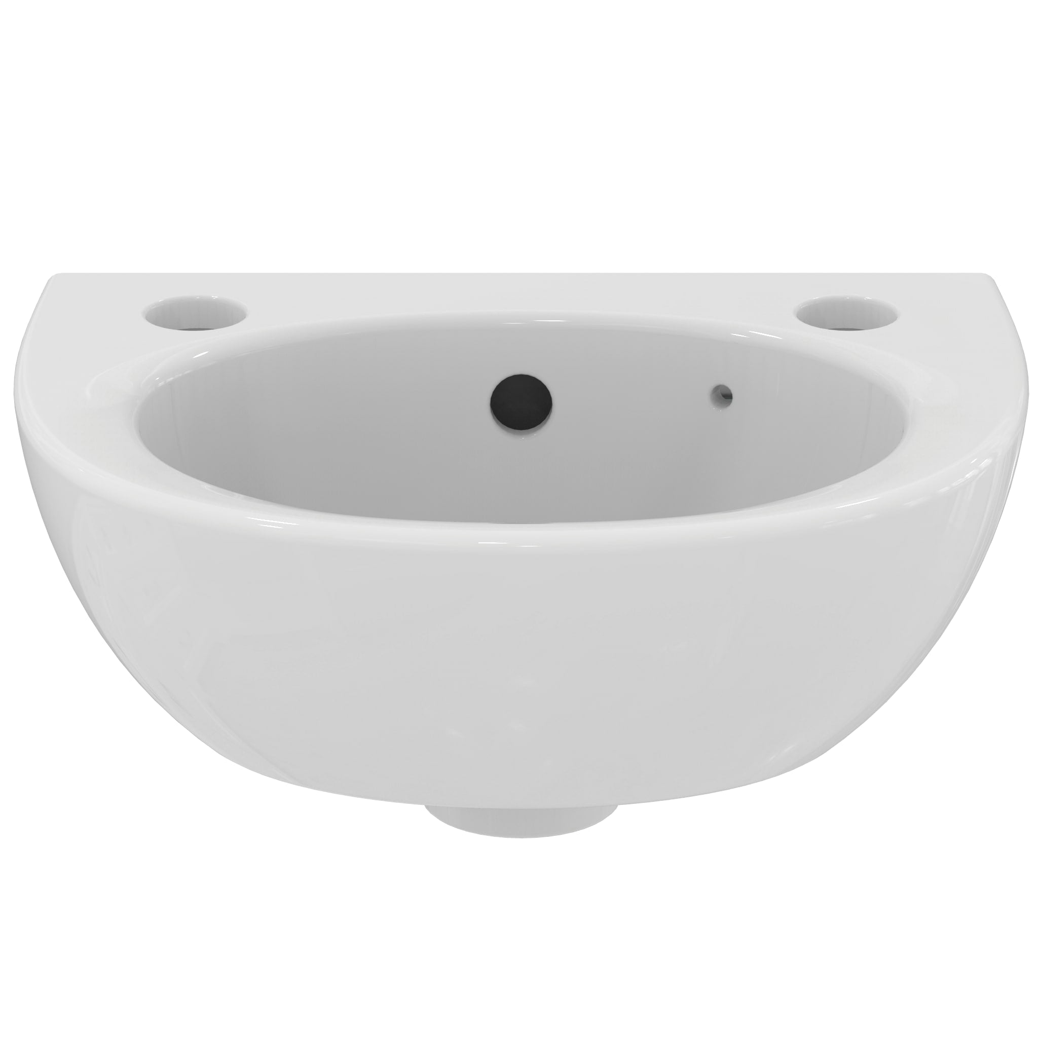 Armitage Shanks Sandringham 21 35cm 2 taphole handrinse basin with overflow and chainstay hole