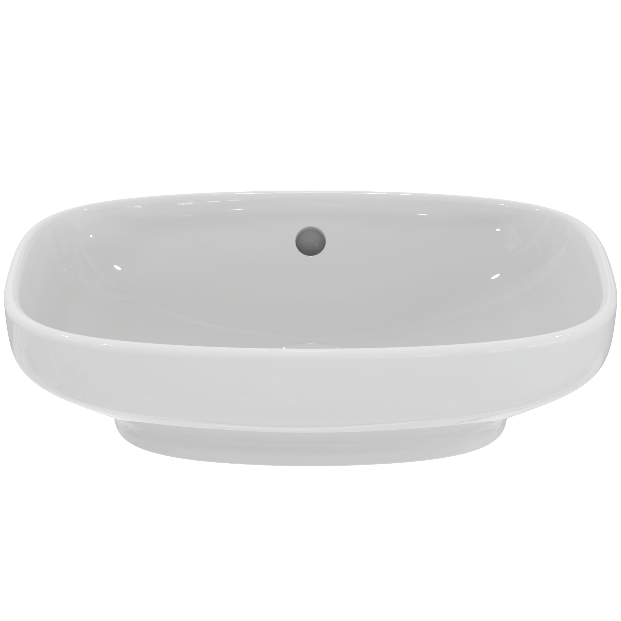 Ideal Standard i.Life B 450mm Vessel Washbasin No Taphole With Overflow