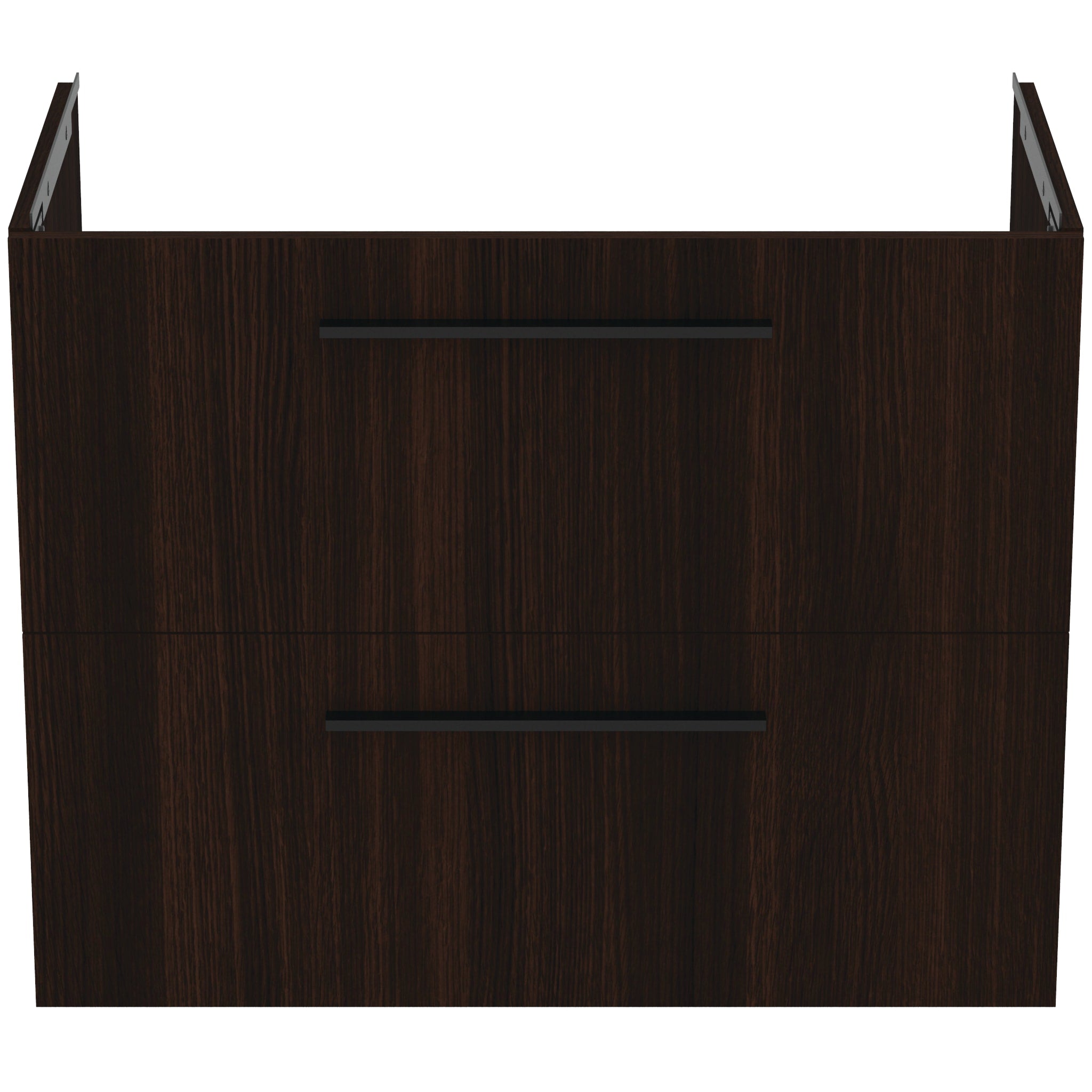 Ideal Standard i.Life A Wall Hung Vanity Unit 800W x 440mmD 2 Drawers Coffee Oak