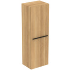 Ideal Standard i.life A 400mm Half Height Column Unit With 1 Door (separate handle required) Natural Oak