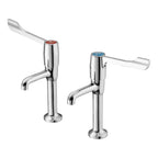 Armitage Shanks Markwik " lever action high neck pillar taps.