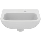 Armitage Shanks Portman 21 40cm 1 right-hand taphole washbasin, no overflow or chainstay hole.
