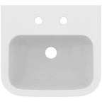 Armitage Shanks Portman 21 40cm 2 taphole (at 100mm) washbasin with overflow and chainstay hole.