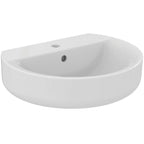 Ideal Standard Concept Sphere Washbasin 1 Tap Hole Witap Hole Overflow White 550 mm