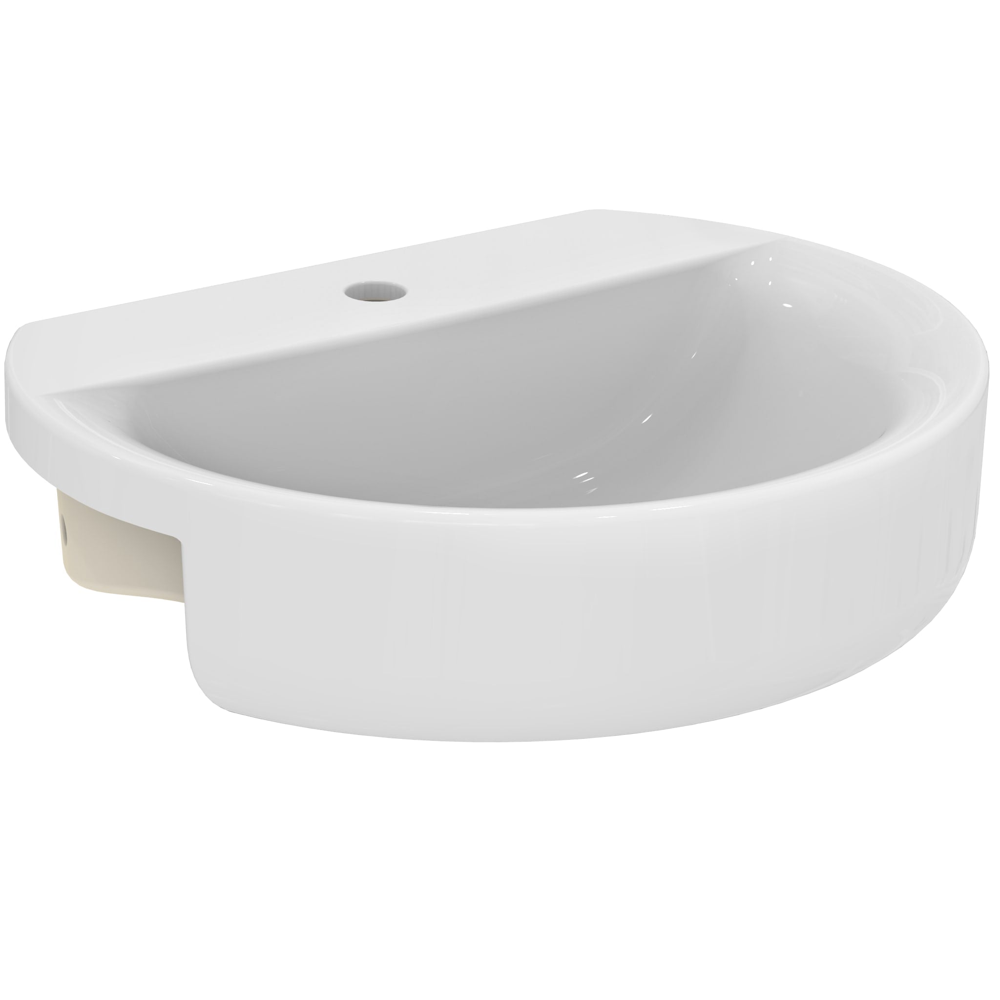 Ideal Standard Concept Sphere 55cm 1 taphole semi-countertop washbasin with overflow