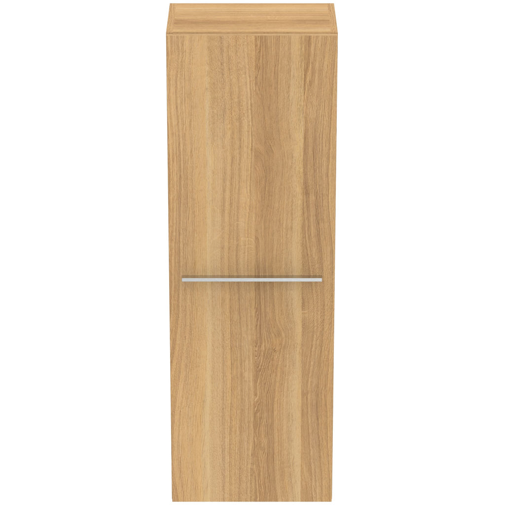 Ideal Standard i.life A 400mm Half Height Column Unit With 1 Door (separate handle required) Natural Oak