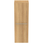 Ideal Standard i.life A 400mm Half Height Column Unit With 1 Door (separate handle required) Natural Oak