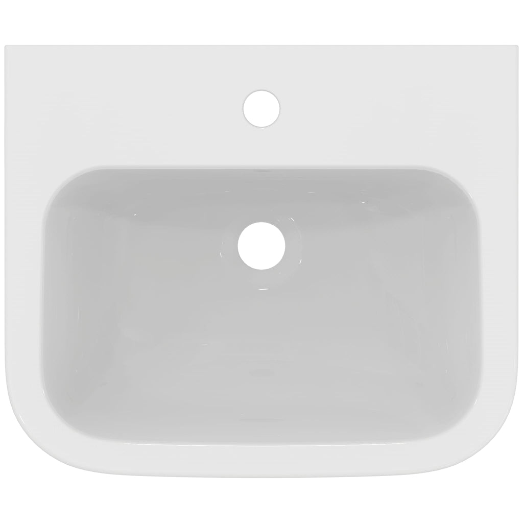 Armitage Shanks Portman 21 50cm 1 taphole washbasin with overflow, no chainstay hole.
