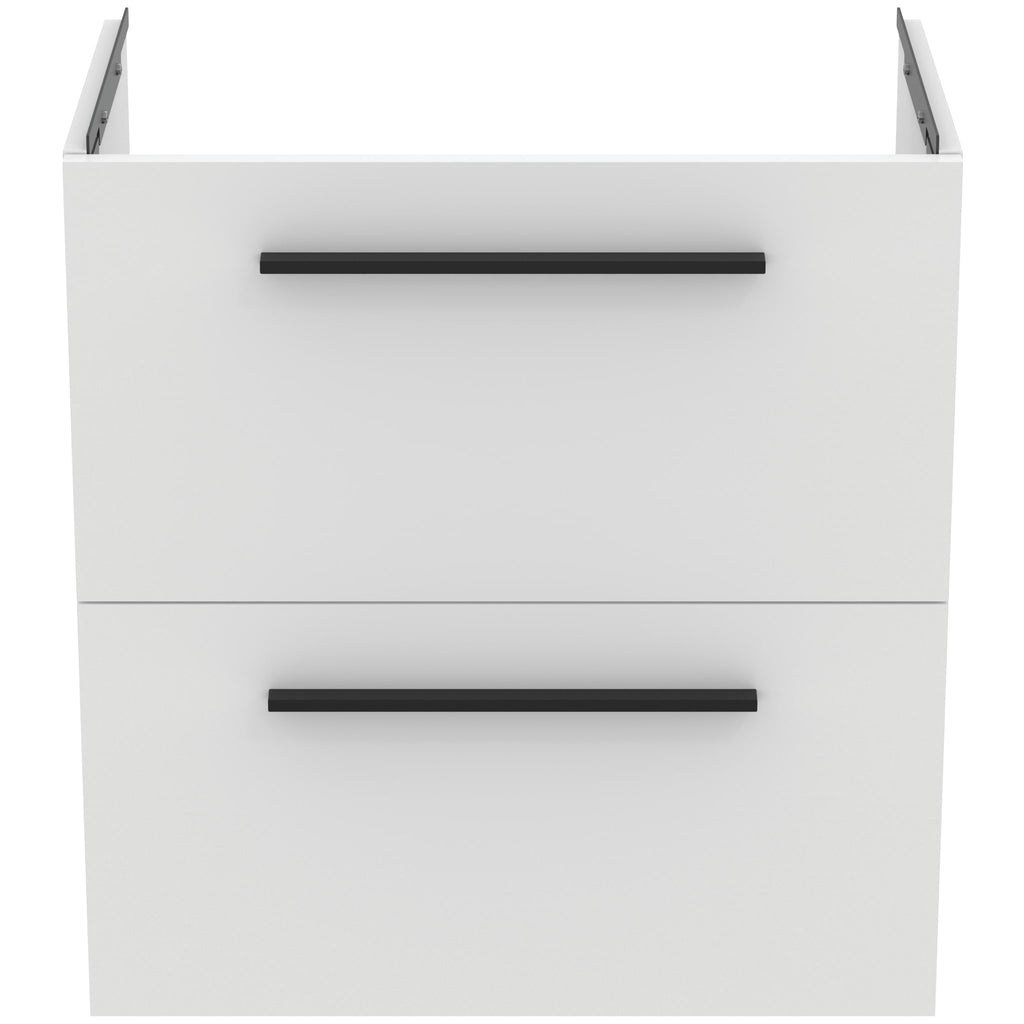 Ideal Standard i.Life S Wall Hung Vanity Unit 600mm 2 Drawers White Matt