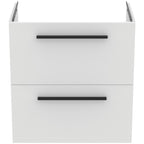 Ideal Standard i.Life S Wall Hung Vanity Unit 600mm 2 Drawers White Matt