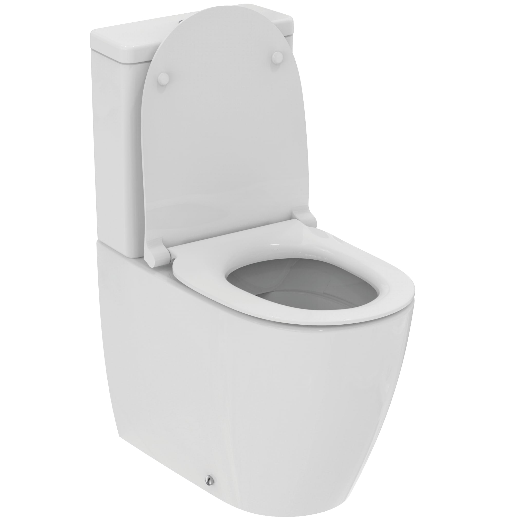 Ideal Standard i.Life A & S close coupled compact cistern 4/2 6 litre dual flush valve bottom supply and internal overflow, white