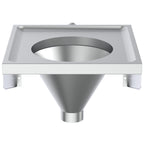 Ideal Standard Armitage Shanks Lever back inlet stainless steel slophopper