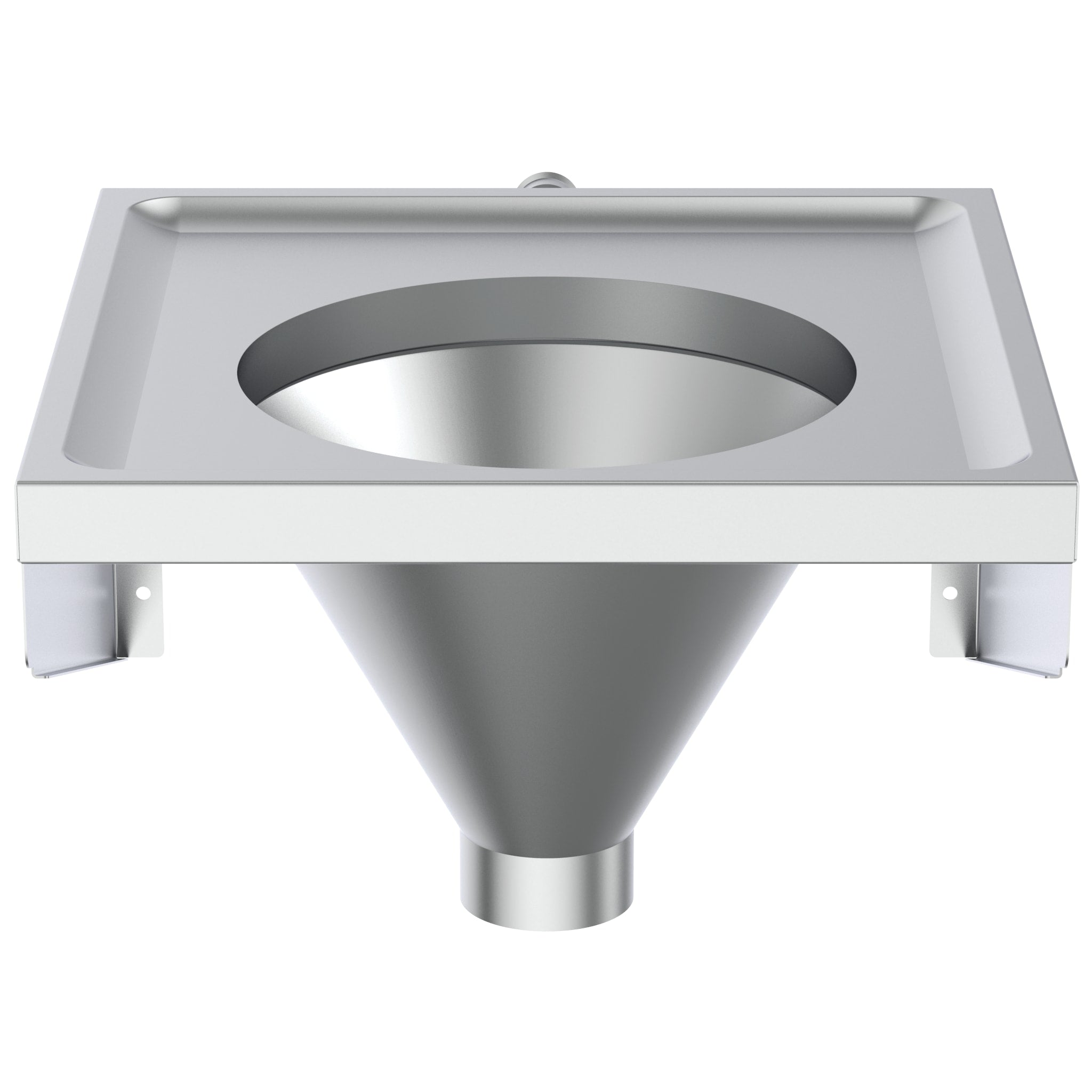 Ideal Standard Armitage Shanks Lever back inlet stainless steel slophopper