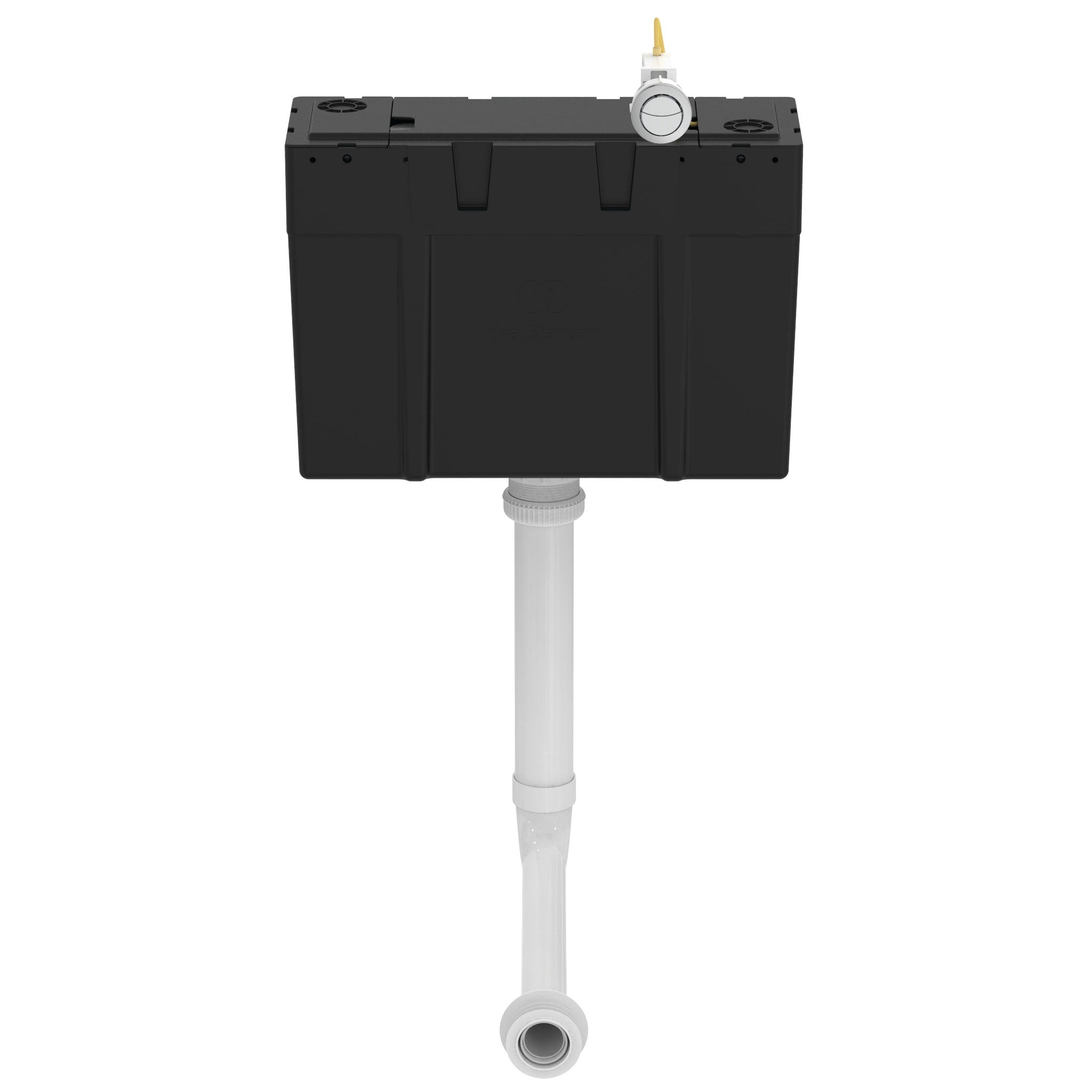 Armitage Shanks Conceala 3 Concealed Dual Flush, Bottom Inlet, Cable Operated Cistern Including Chrome Push Button