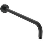 Ideal Standard Idealrain Horizontal Wall Arm 400 mm in Silk Black B9445XG.