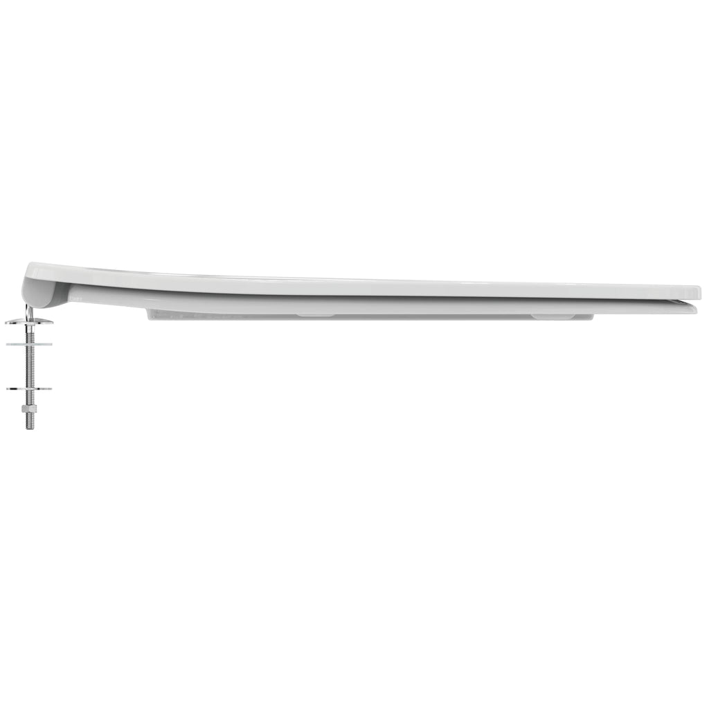 Armitage Shanks Uni toilet seat and cover with metal hinges