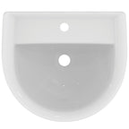 Armitage Shanks Sandringham 21 50cm 1 taphole semi-countertop basin with overflow, no chainstay hole