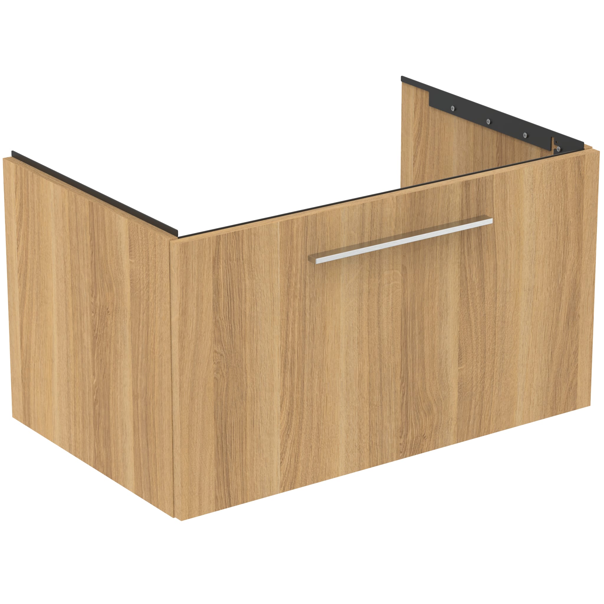 Ideal Standard i.Life B 800mm wall hung vanity unit with 1 Drawer natural oak