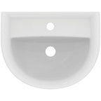 Armitage Shanks Sandringham 21 45cm 1 taphole handrinse pedestal basin with overflow, no chainstay