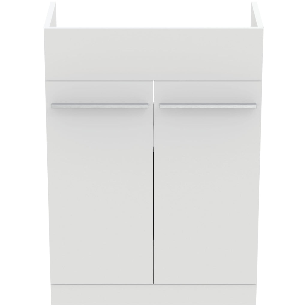 Ideal Standard i.Life A Slimline Semi-Recess Basin Unit 600(W) x 300mm(D) White Matt