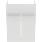 Ideal Standard i.Life A Slimline Semi-Recess Basin Unit 600(W) x 300mm(D) White Matt