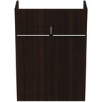 Ideal Standard i.Life A Semi Countertop 2 Door Vanity Unit 600W x 300mmD Coffee Oak