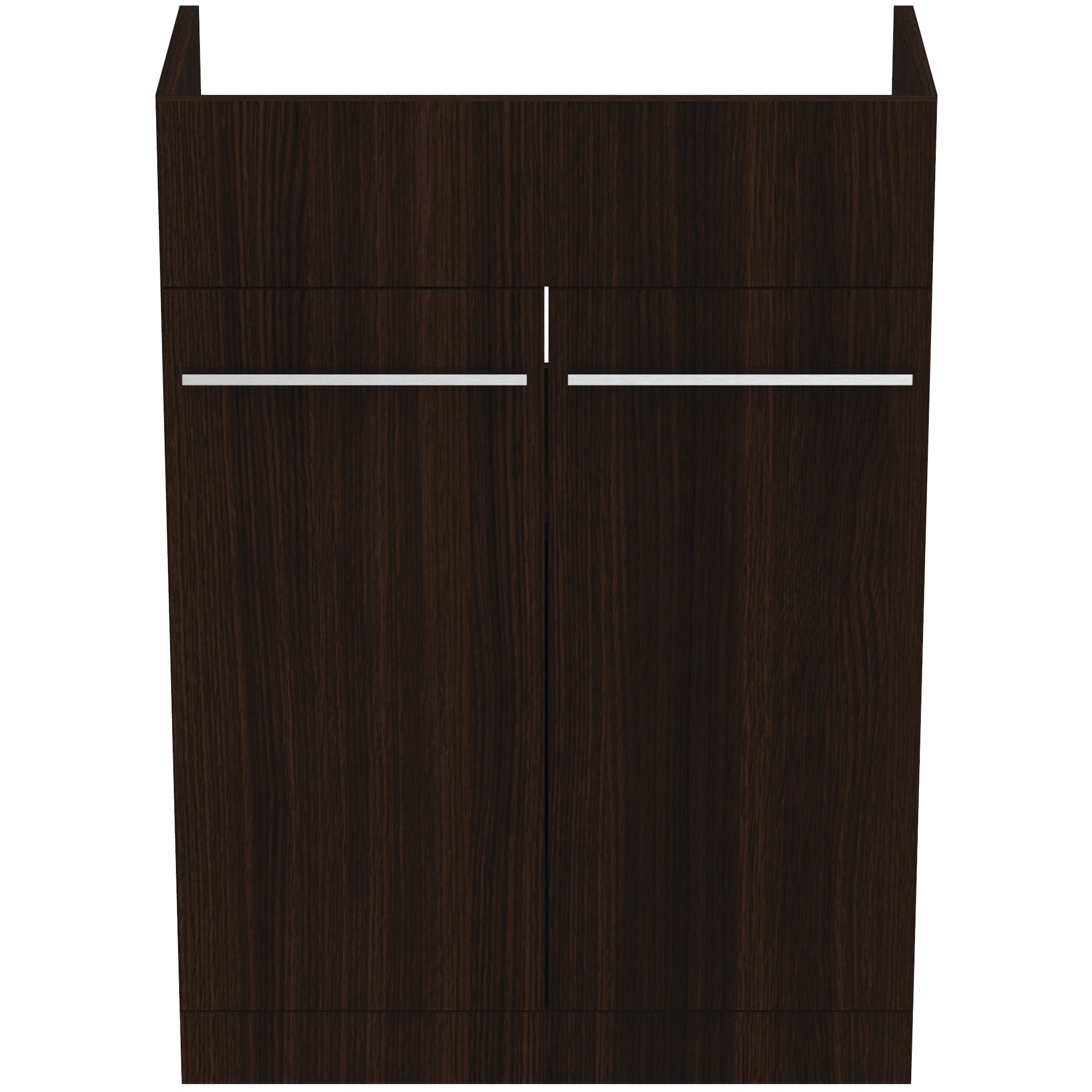 Ideal Standard i.Life A Semi Countertop 2 Door Vanity Unit 600W x 300mmD Coffee Oak