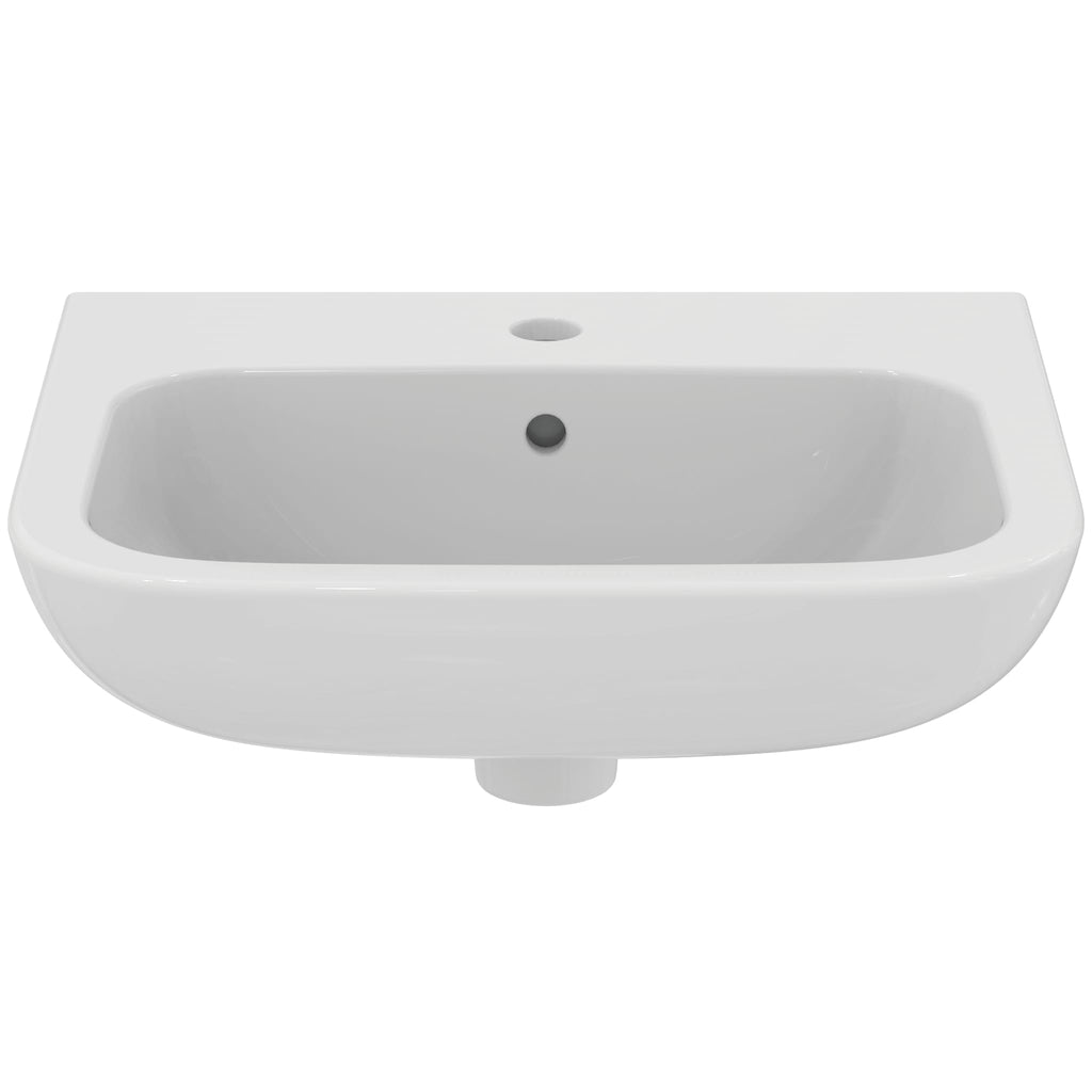 Armitage Shanks Portman 21 50cm 1 taphole washbasin with overflow, no chainstay hole.