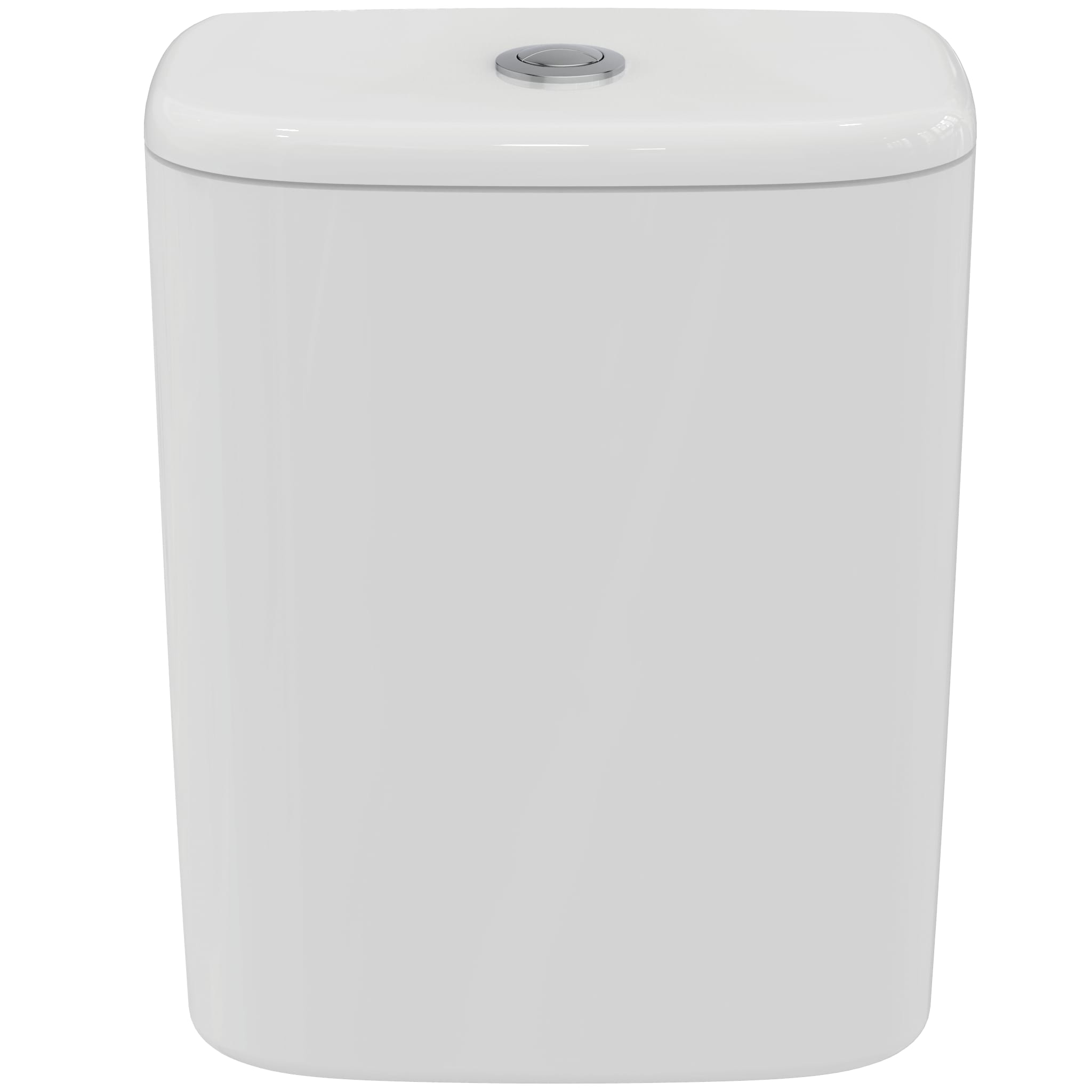 Ideal Standard Tesi close coupled delay fill 4/2 6 litre cistern with dual flush valve, bottom supply and internal overflow
