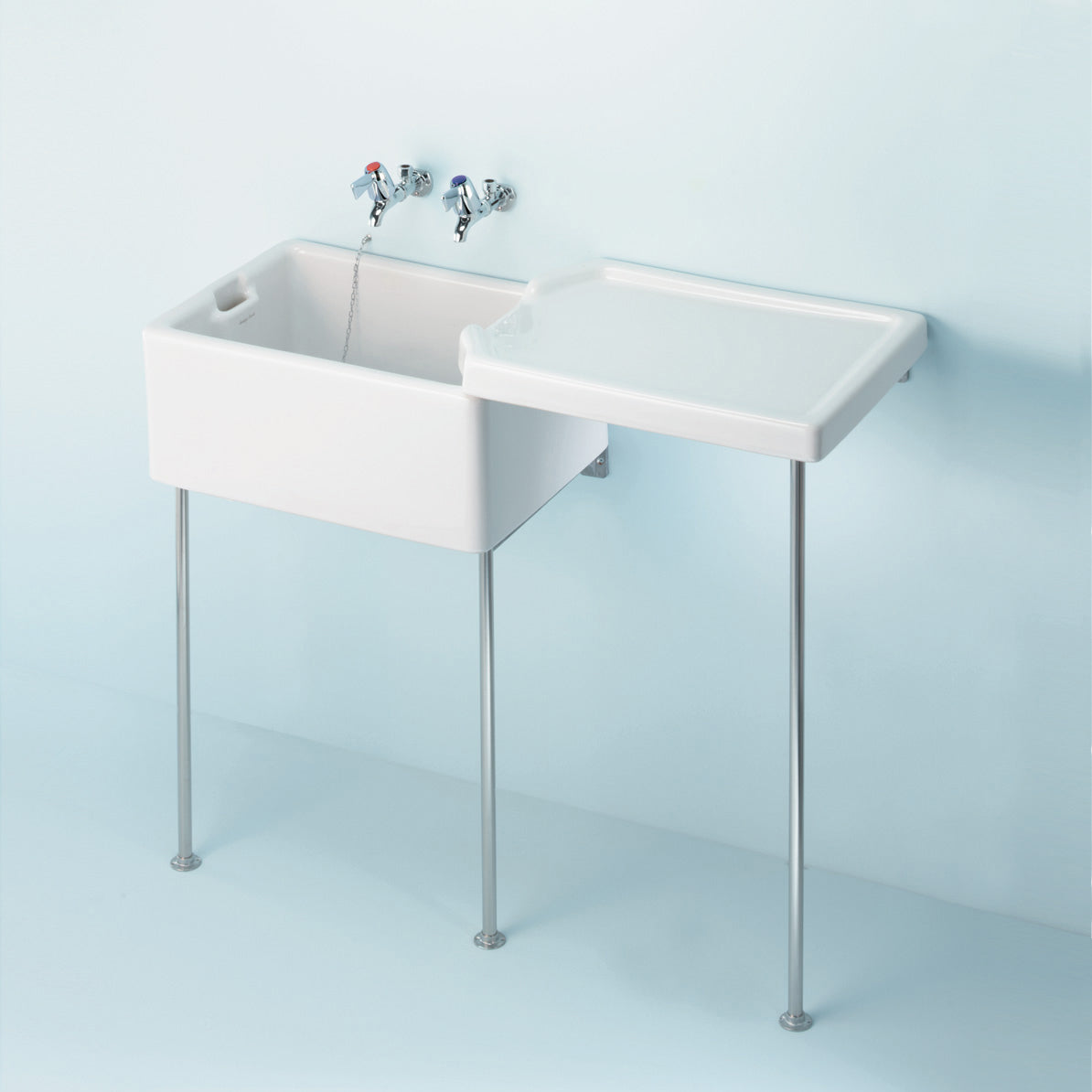 Armitage Shanks Belfast Sink White 455mm X 380mm X 205mm S580001.