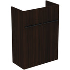 Ideal Standard i.Life A Semi Countertop 2 Door Vanity Unit 600W x 300mmD Coffee Oak