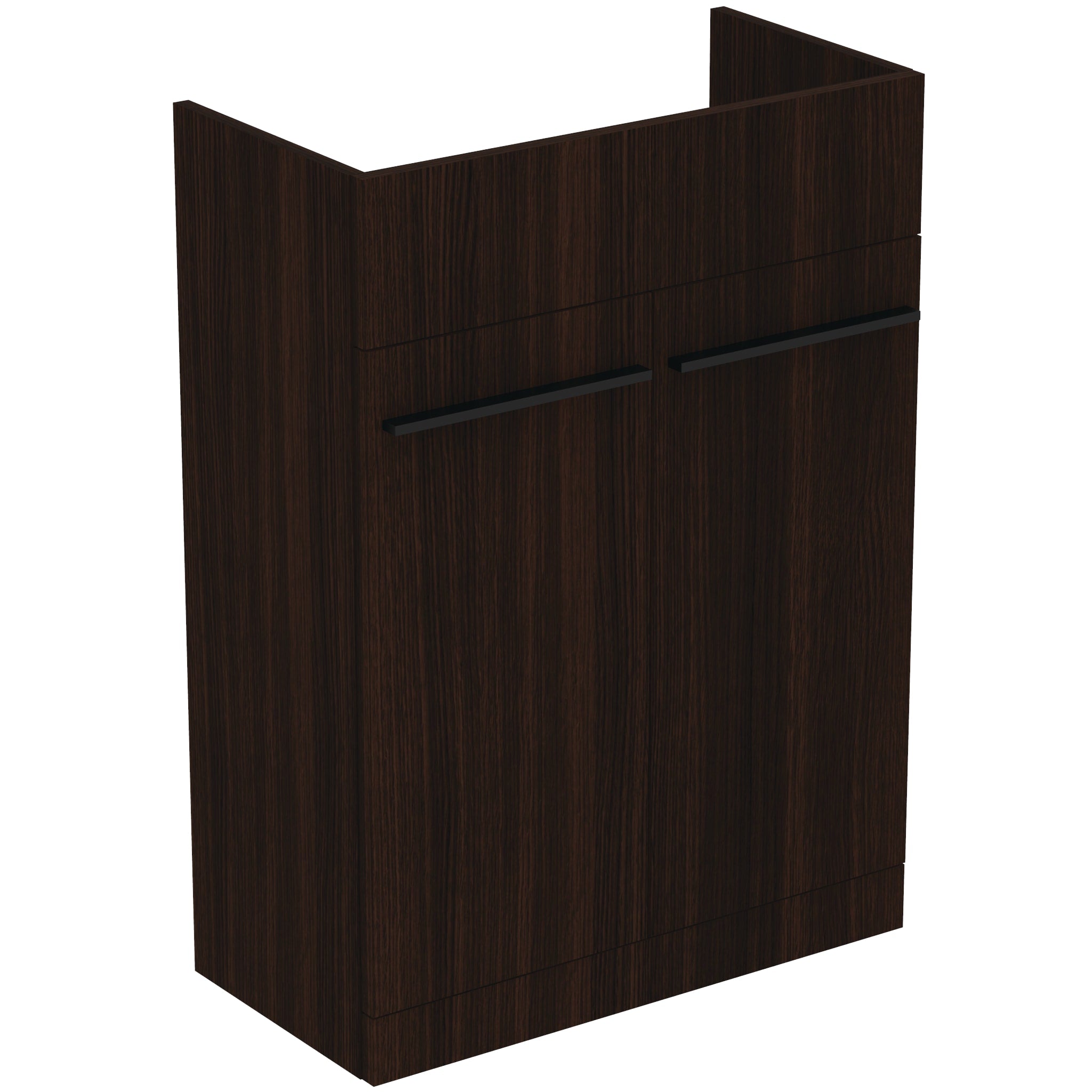 Ideal Standard i.Life A Semi Countertop 2 Door Vanity Unit 600W x 300mmD Coffee Oak