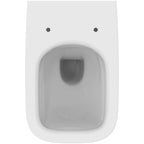 Ideal Standard i.Life A wall mounted toilet bowl with horizontal outlet and RimlS+ technology
