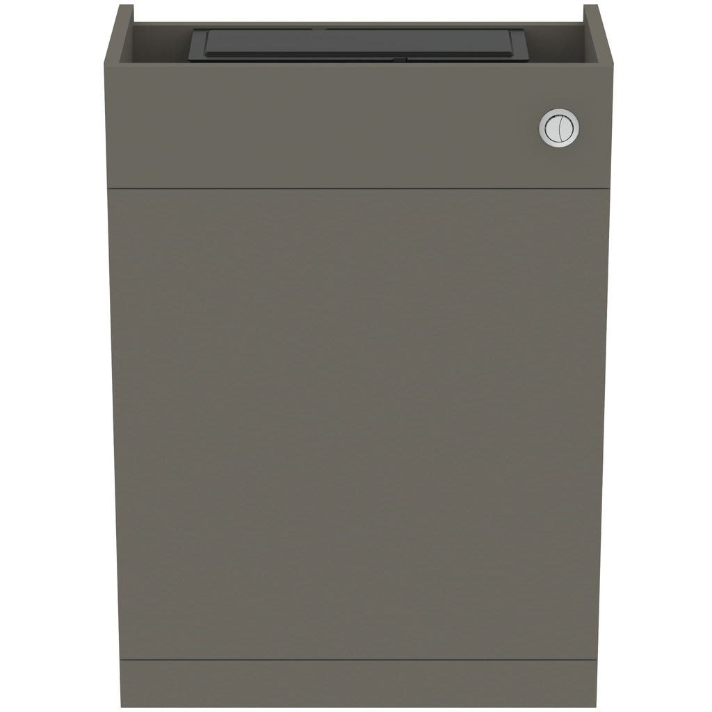Ideal Standard i.Life A 60 cm wc unit with adjustable cistern for 6/4 or 4/2 6 litre flush, matt quartz grey