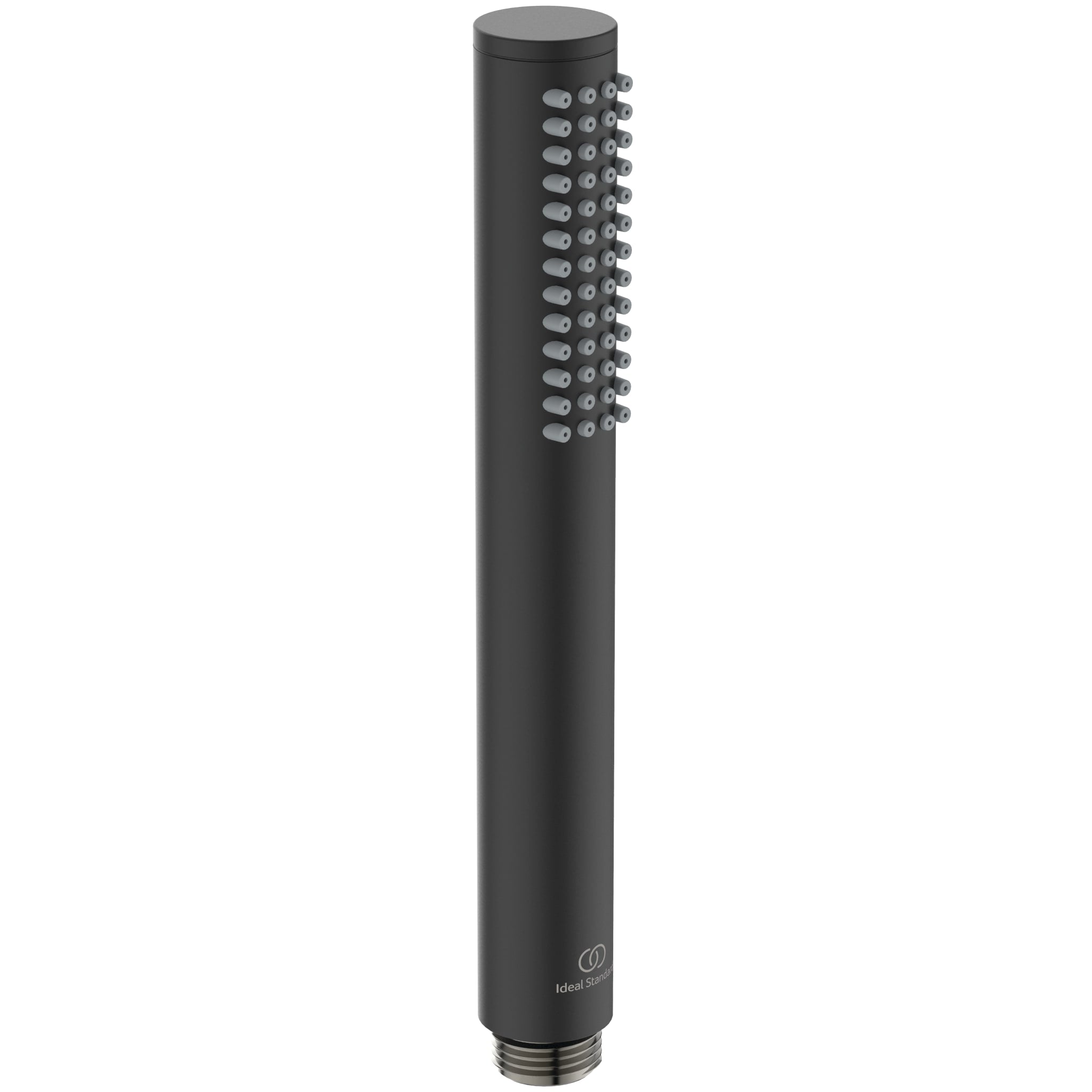 Ideal Standard Silk Black Shower Handset - Contemporary Showers - Useful Addition to A Fixed Shower Head BC774XG.