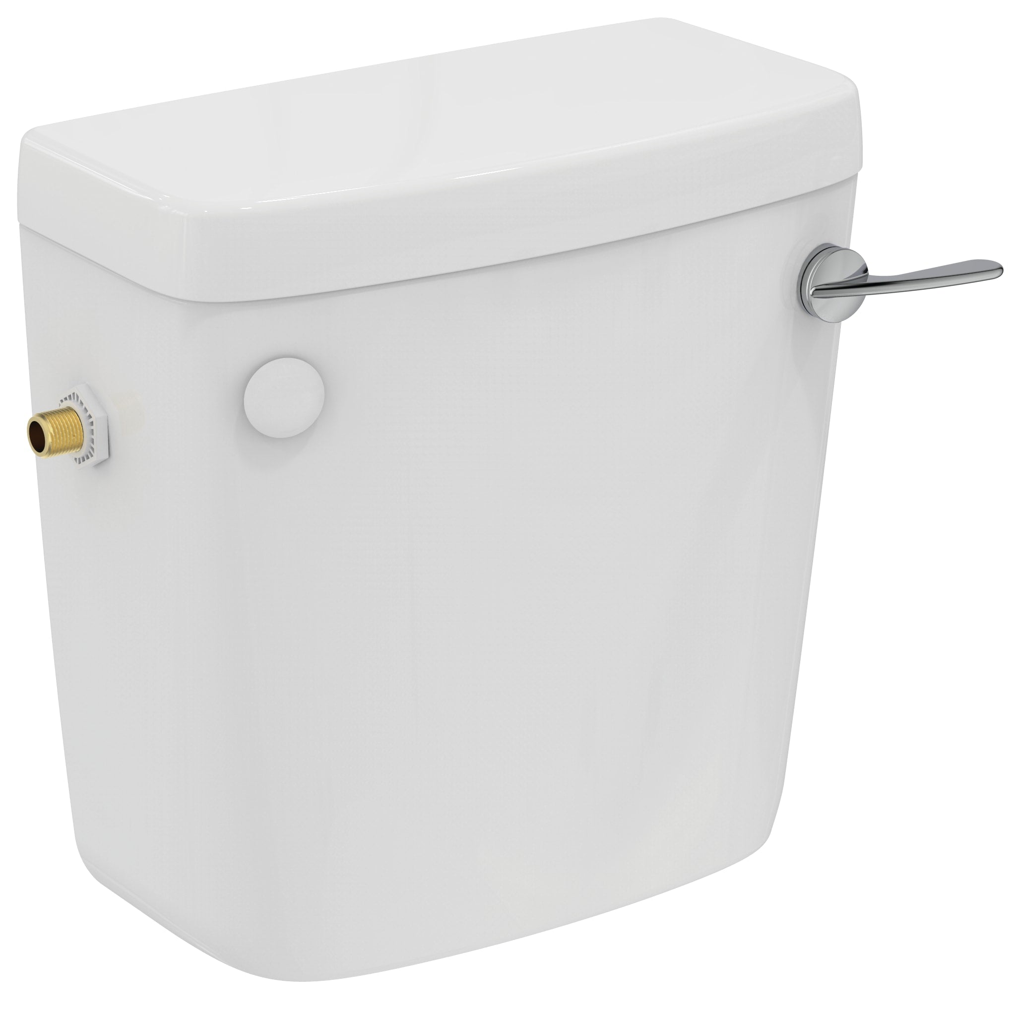 Armitage Shanks Sandringham 21 low level 6 litre cistern, single flush syphon, side supply and interl overflow
