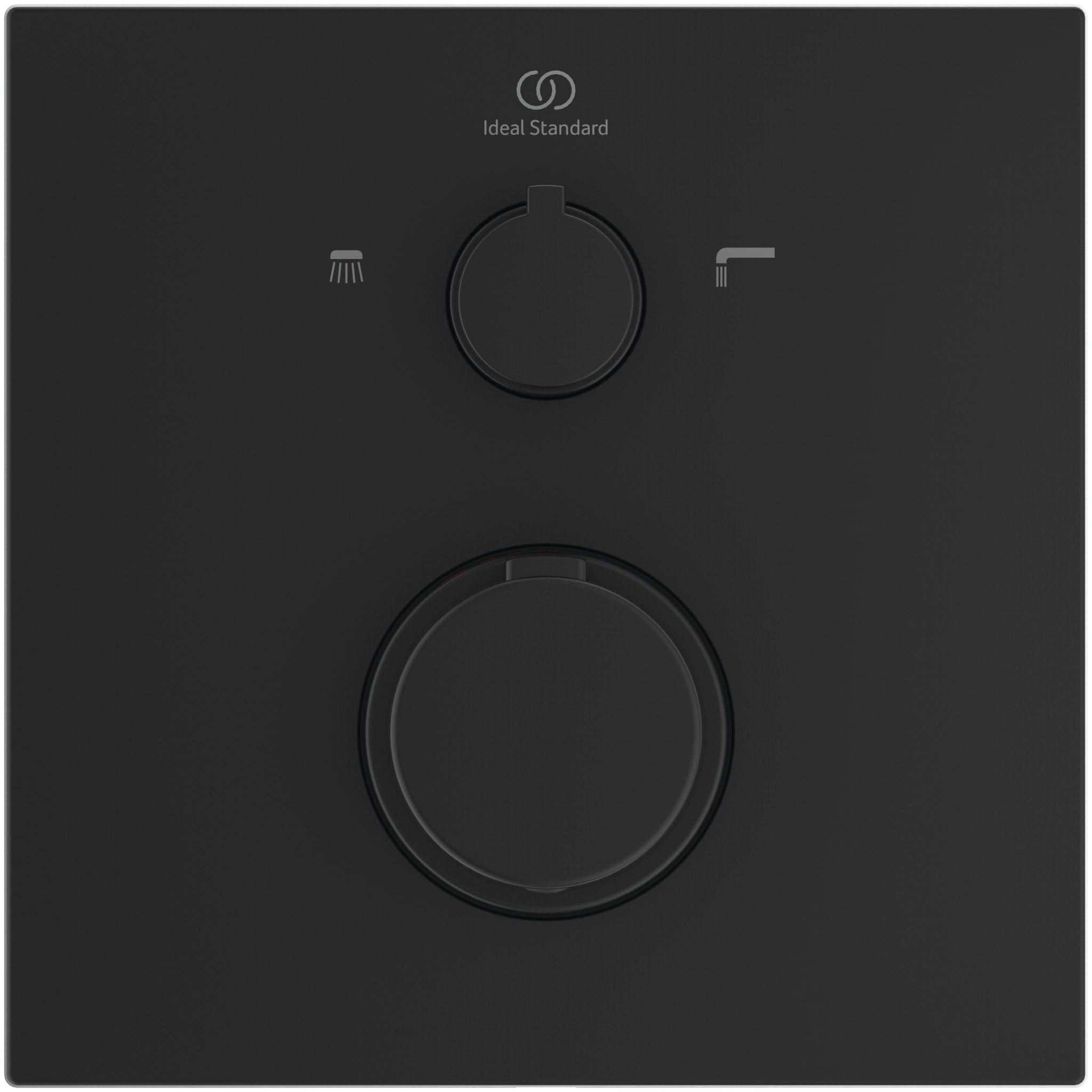 Ideal Standard Ceratherm C100 Built-In Shower Mixer Silk Black