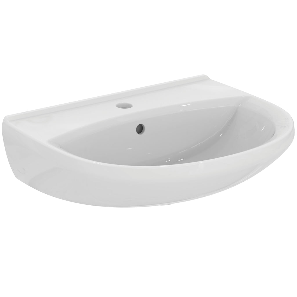 Ideal Standard Simplicity+ Basin Pack 550x450mm 1 tap hole, with overflow