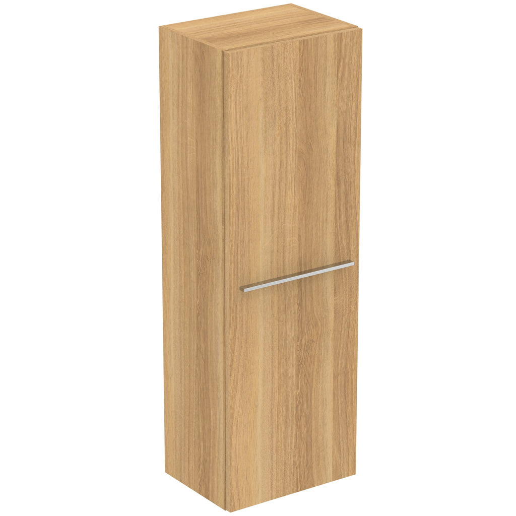 Ideal Standard i.life A 400mm Half Height Column Unit With 1 Door (separate handle required) Natural Oak