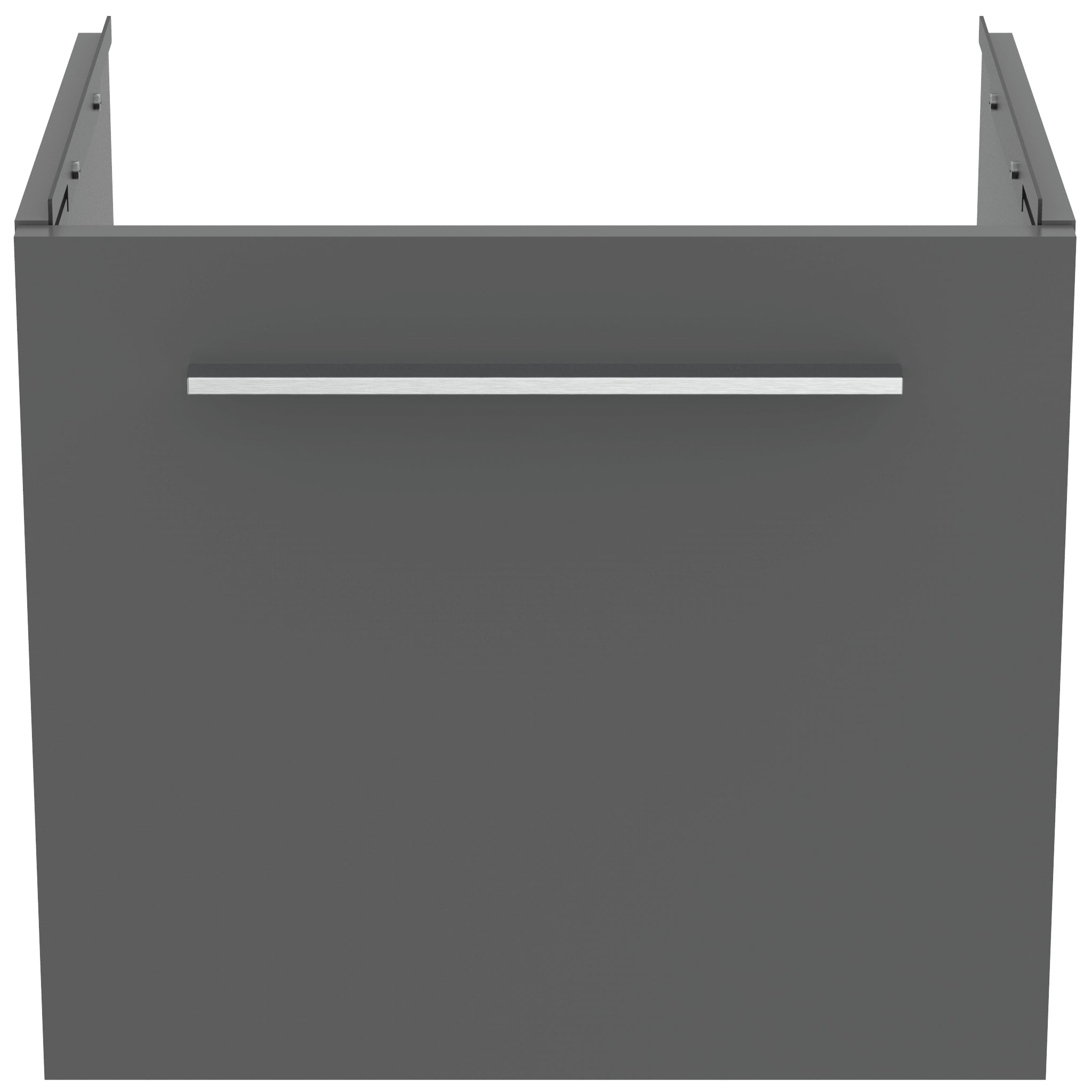 Ideal Standard i.Life S Wall Hung 1 Drawer Vanity Unit 500(D)mm Quartz Grey Matt