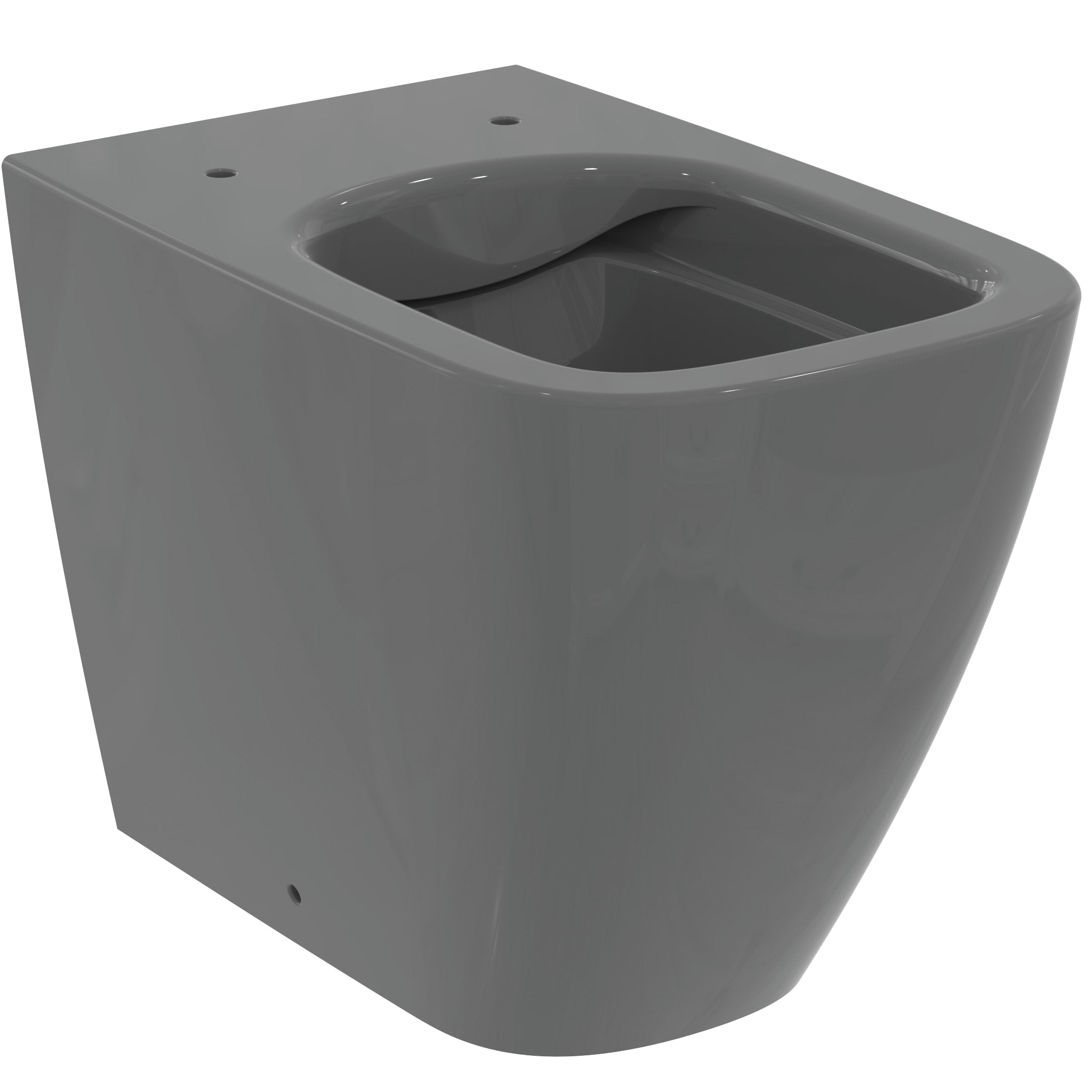 Ideal Standard i.Life B Back to Wall Toilet With RimlS+ Technology, Gloss Grey